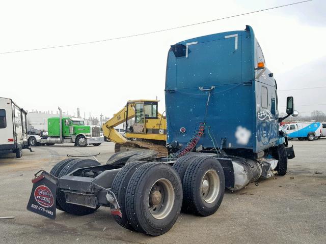 1XP7D49XX7D680422 - 2007 PETERBILT 387 BLUE photo 4