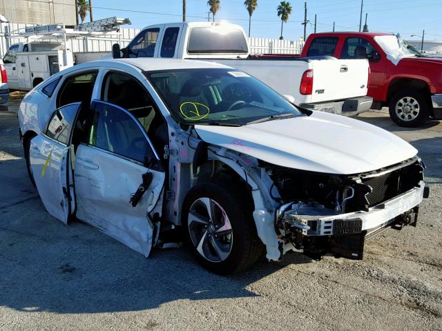 19XZE4F15KE009559 - 2019 HONDA INSIGHT LX WHITE photo 1