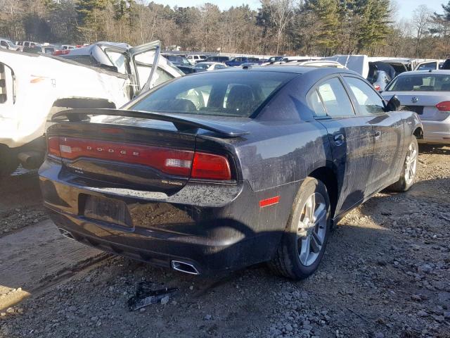 2C3CDXJG2CH183878 - 2012 DODGE CHARGER SX BLACK photo 4