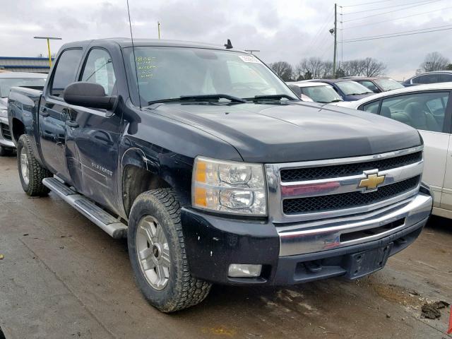 3GCPKSE3XBG283688 - 2011 CHEVROLET SILVERADO BLACK photo 1