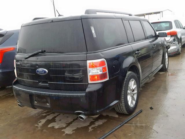 2FMGK5B89EBD16698 - 2014 FORD FLEX SE BLACK photo 4