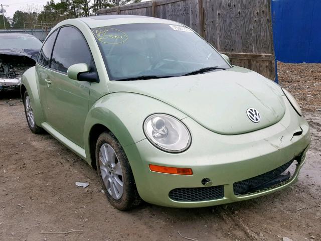 3VWRW31CX9M506944 - 2009 VOLKSWAGEN NEW BEETLE მწვანე ფოტო 1