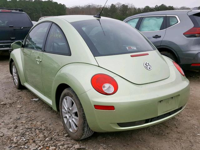 3VWRW31CX9M506944 - 2009 VOLKSWAGEN NEW BEETLE მწვანე ფოტო 3
