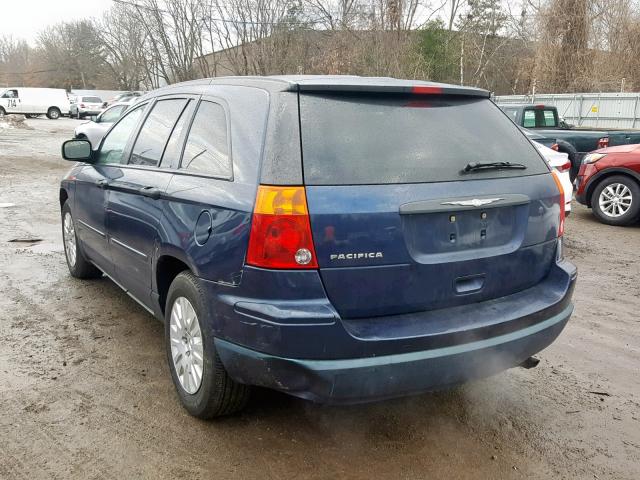 2A4GM48456R842665 - 2006 CHRYSLER PACIFICA BLUE photo 3