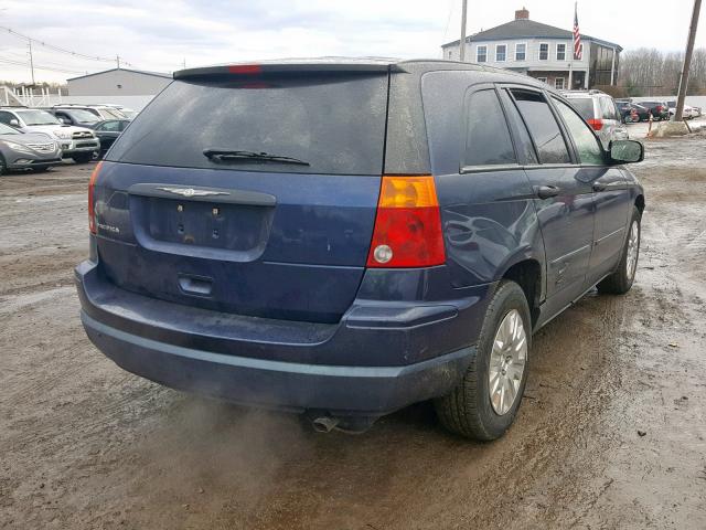 2A4GM48456R842665 - 2006 CHRYSLER PACIFICA BLUE photo 4