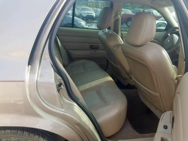 2FAFP74W45X131251 - 2005 FORD CROWN VICT BEIGE photo 6