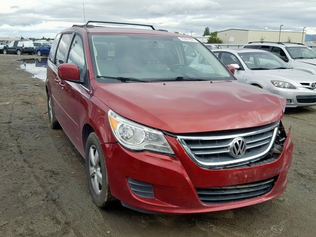 2V4RW3DG1BR669911 - 2011 VOLKSWAGEN ROUTAN SE RED photo 1