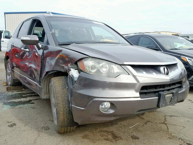 5J8TB18268A012678 - 2008 ACURA RDX CHARCOAL photo 1