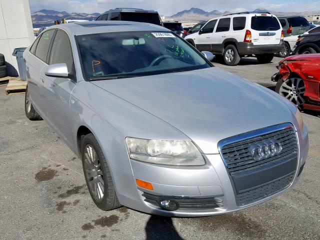 WAUDH74F26N174923 - 2006 AUDI A6 3.2 QUA SILVER photo 1