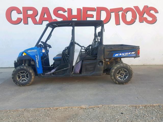 3NSRVE871GG522728 - 2016 POLARIS RANGER CRE BLUE photo 5