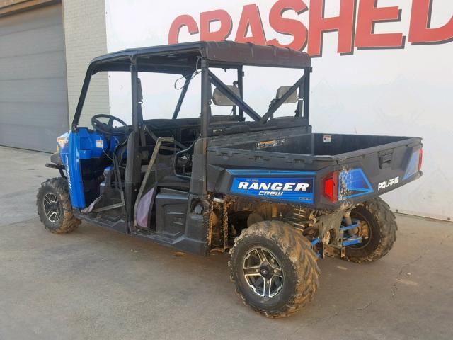 3NSRVE871GG522728 - 2016 POLARIS RANGER CRE BLUE photo 6