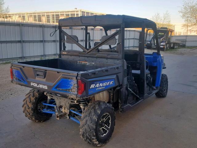 3NSRVE871GG522728 - 2016 POLARIS RANGER CRE BLUE photo 8