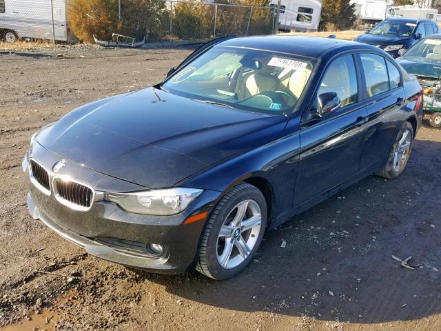 WBA3D5C52EKX96555 - 2014 BMW 328 D BLACK photo 2