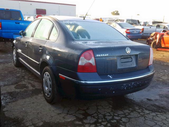 WVWMD63B53P282234 - 2003 VOLKSWAGEN PASSAT GL GRAY photo 3