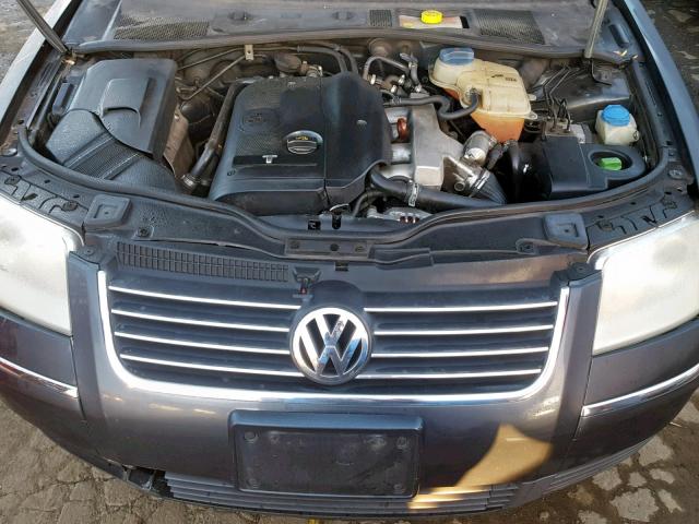 WVWMD63B53P282234 - 2003 VOLKSWAGEN PASSAT GL GRAY photo 7