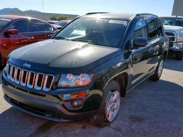 1C4NJCBB7GD590798 - 2016 JEEP COMPASS SP შავი ფოტო 2