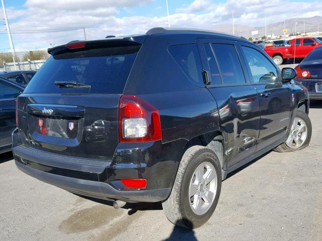 1C4NJCBB7GD590798 - 2016 JEEP COMPASS SP შავი ფოტო 4