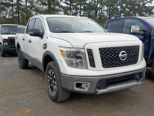 1N6AA1E53HN559758 - 2017 NISSAN TITAN SV WHITE photo 1