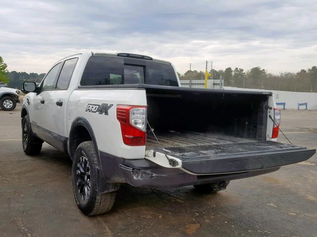 1N6AA1E53HN559758 - 2017 NISSAN TITAN SV WHITE photo 3