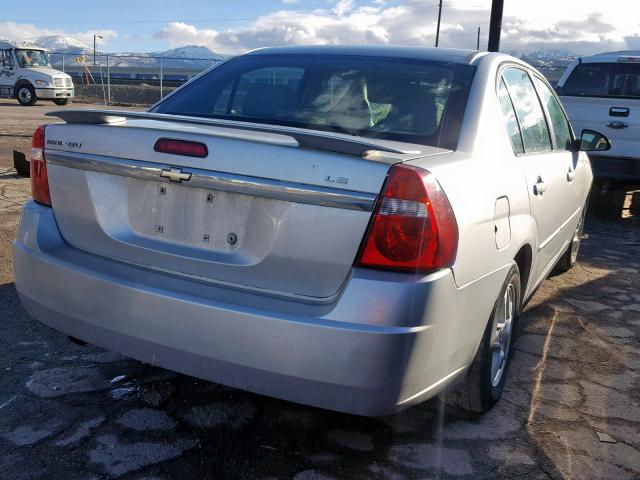 1G1ZT54865F290818 - 2005 CHEVROLET MALIBU LS SILVER photo 4