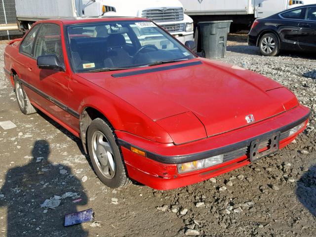 JHMBA4145LC014377 - 1990 HONDA PRELUDE SI RED photo 1