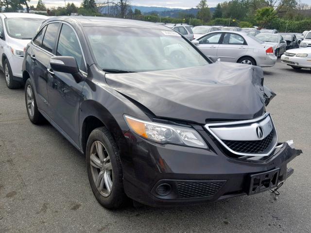 5J8TB3H39FL017895 - 2015 ACURA RDX GRAY photo 1