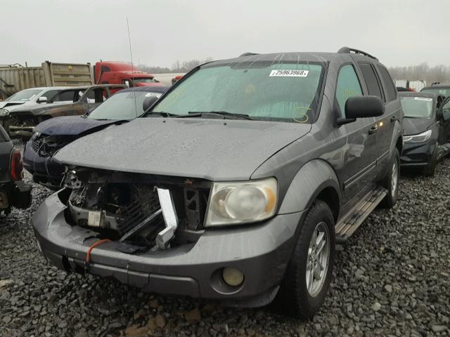 1D8HD48K47F543963 - 2007 DODGE DURANGO SL GRAY photo 2