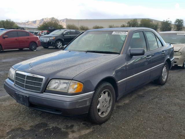 WDBHA28E7VA508252 - 1997 MERCEDES-BENZ C 280 GRAY photo 2