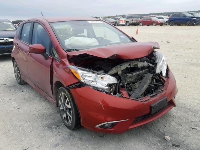 3N1CE2CP5GL365177 - 2016 NISSAN VERSA NOTE MAROON photo 1