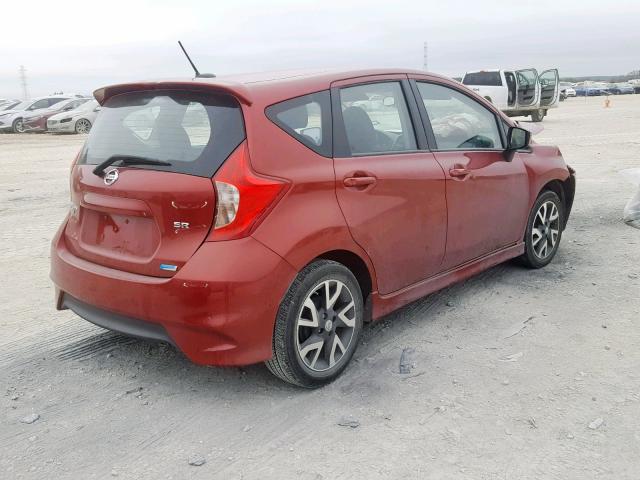 3N1CE2CP5GL365177 - 2016 NISSAN VERSA NOTE MAROON photo 4