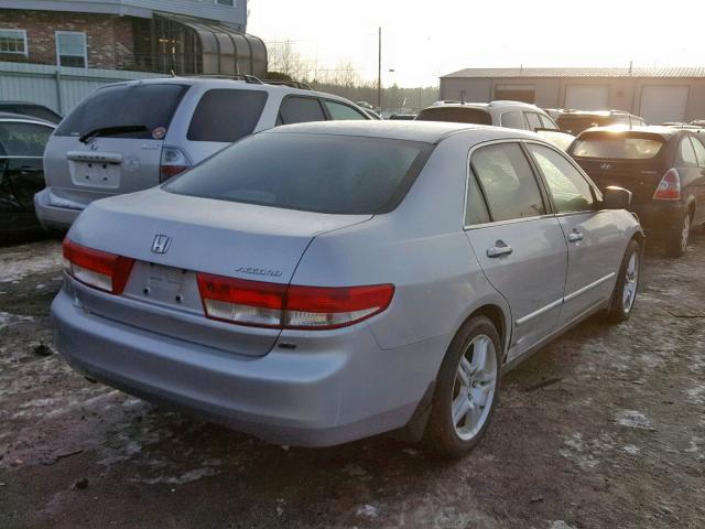 1HGCM66304A048136 - 2004 HONDA ACCORD LX SILVER photo 4