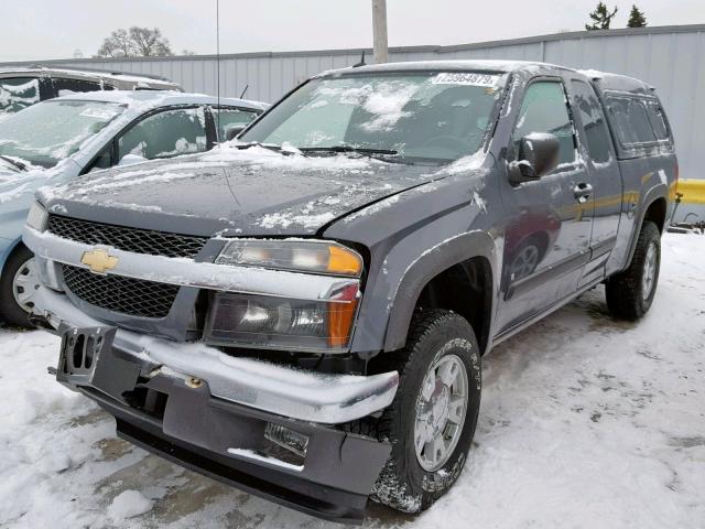 1GCDT19E388140439 - 2008 CHEVROLET COLORADO GRAY photo 2