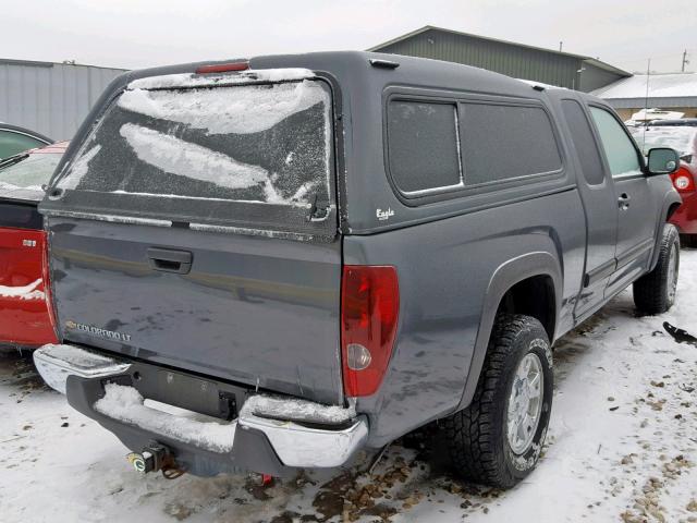 1GCDT19E388140439 - 2008 CHEVROLET COLORADO GRAY photo 4