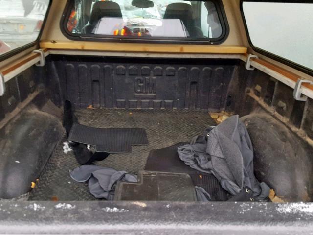 1GCDT19E388140439 - 2008 CHEVROLET COLORADO GRAY photo 9