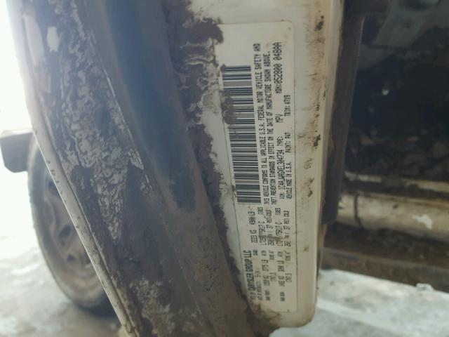 1C4AJWAGXEL304734 - 2014 JEEP WRANGLER S WHITE photo 10