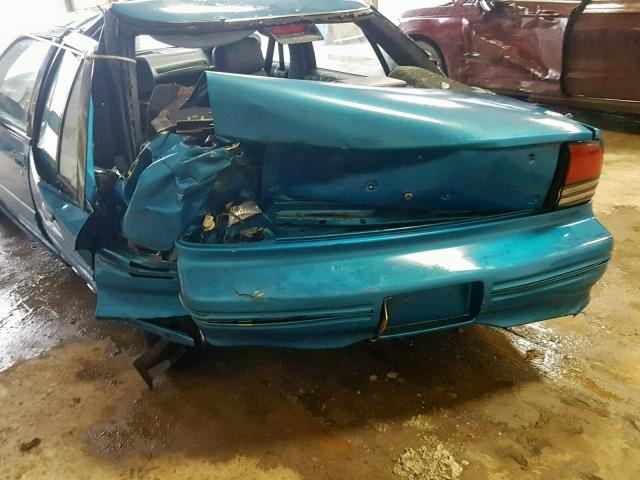 1G3WH55M1RD347564 - 1994 OLDSMOBILE CUTLASS SU TEAL photo 9