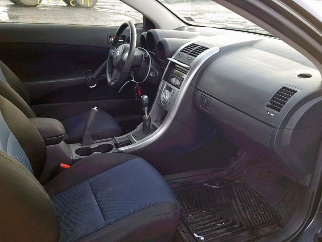 JTKDE177860124921 - 2006 TOYOTA SCION TC 石墨色 照片 5
