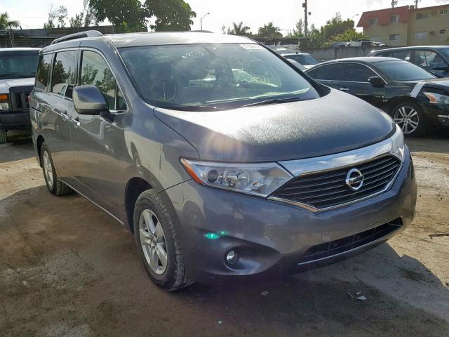 JN8AE2KP8H9166130 - 2017 NISSAN QUEST S GRAY photo 1