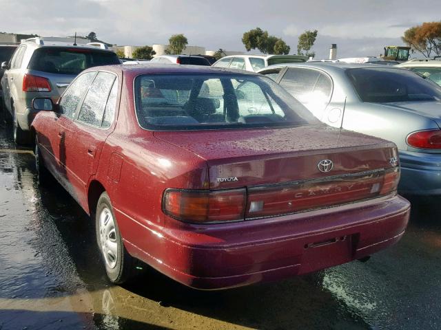 JT2SK13E6N0048621 - 1992 TOYOTA CAMRY XLE RED photo 3