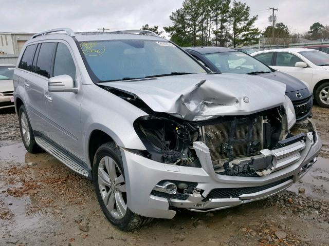 4JGBF7BE1BA751500 - 2011 MERCEDES-BENZ GL 450 4MA SILVER photo 1