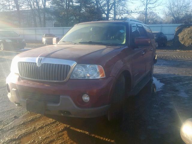 5LMFU28RX4LJ38137 - 2004 LINCOLN NAVIGATOR BURGUNDY photo 2