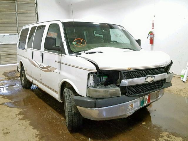 1GBFG15T931132160 - 2003 CHEVROLET EXPRESS G1 WHITE photo 1