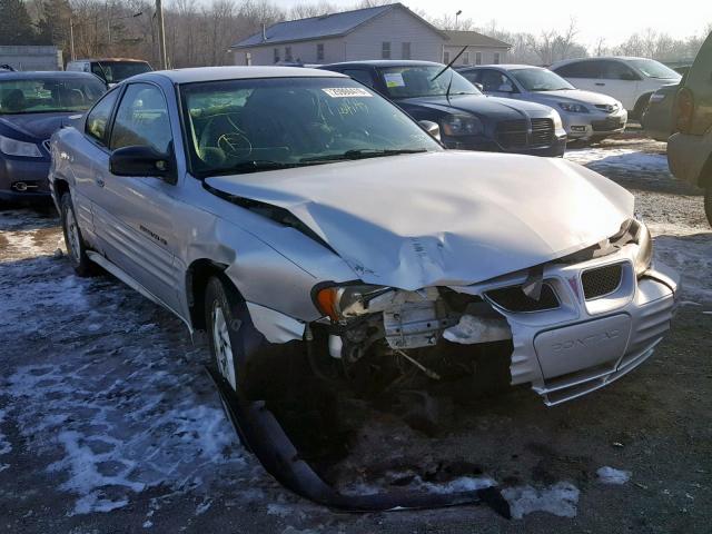 1G2NF12T91M549230 - 2001 PONTIAC GRAND AM S SILVER photo 1