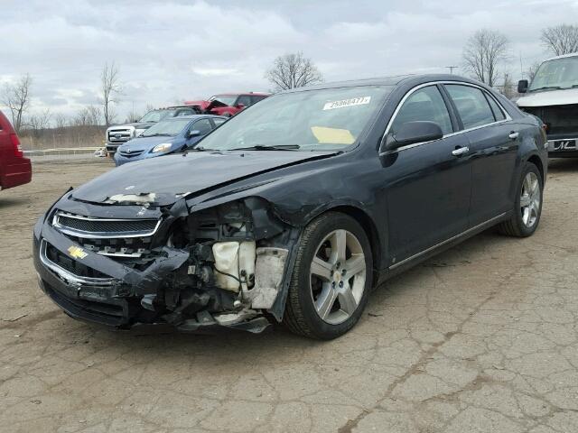 1G1ZJ577394208134 - 2009 CHEVROLET MALIBU 2LT CHARCOAL photo 2