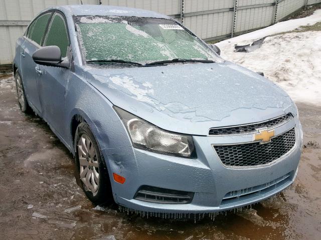 1G1PC5SH5B7287022 - 2011 CHEVROLET CRUZE LS BLUE photo 1