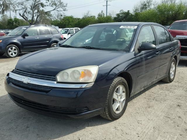 1G1ZT54874F200185 - 2004 CHEVROLET MALIBU LS შავი ფოტო 2