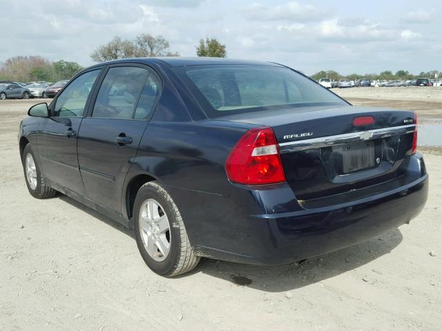 1G1ZT54874F200185 - 2004 CHEVROLET MALIBU LS შავი ფოტო 3