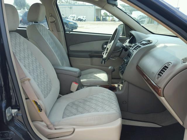 1G1ZT54874F200185 - 2004 CHEVROLET MALIBU LS შავი ფოტო 5