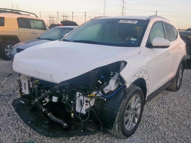 KM8J3CA40GU177158 - 2016 HYUNDAI TUCSON LIM WHITE photo 2