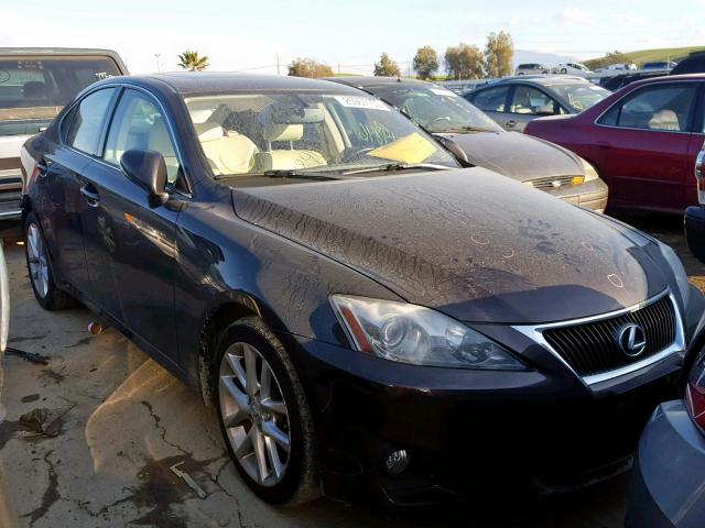 JTHBF5C29C5175614 - 2012 LEXUS IS 250 PURPLE photo 1